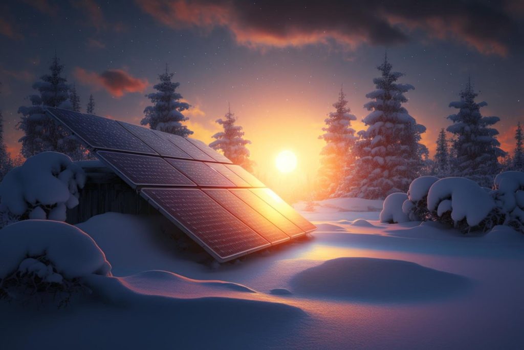 Rendement van zonnepanelen in de zomer en winter