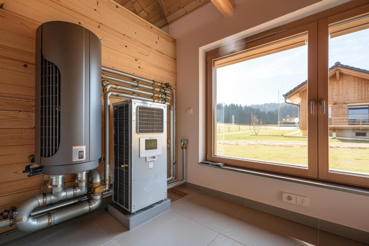Warmtepomp zonder buitenunit