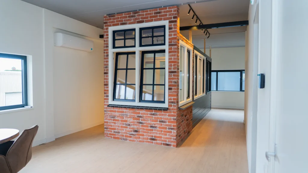 De showroom van Ventasol